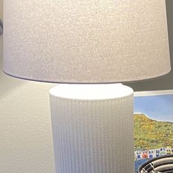 Modern White Table Lamp