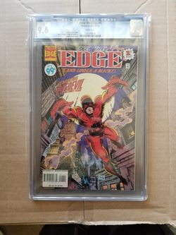 Over the edge 1 cgc graded 9.6 featuring dare devil