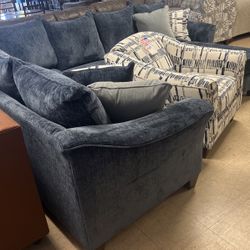 Furniture to go brand new sectional and chair, 1699