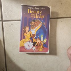 Vhs Walt Disney Classic Beauty And The Beast Movie 