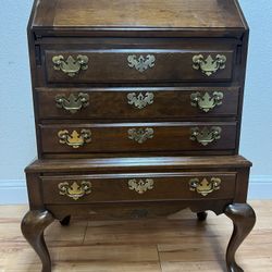 Antique Writing Drop Leaf Desk or Jewelry Chest, c.1960’s 