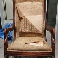 Goose Arm Rocking Chair From The 1800.