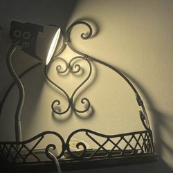 Shelf Holder And Little Lamp 