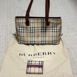 Burberry Handbag & Wallet