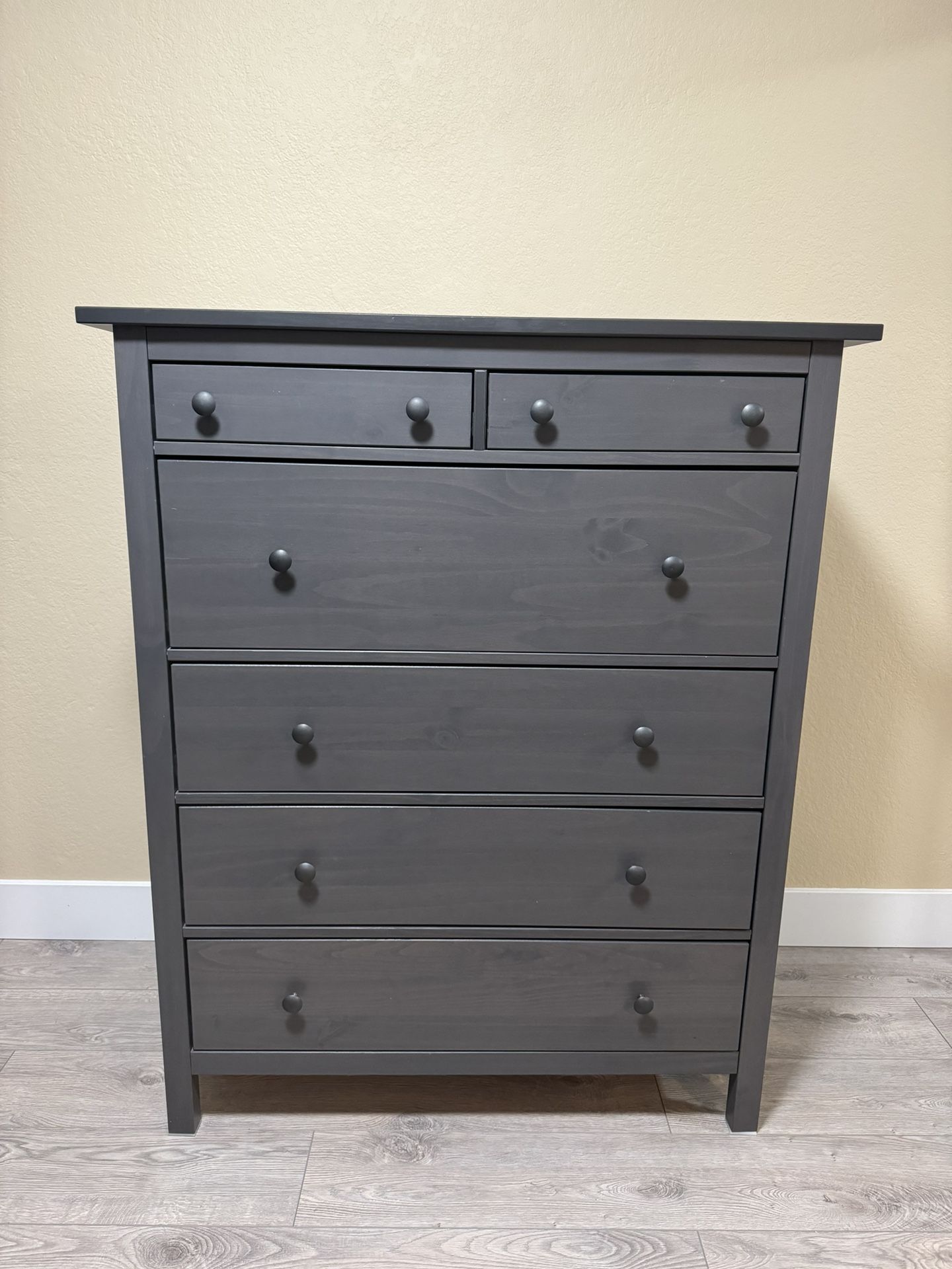 Gray IKEA HEMNES Dresser Chest