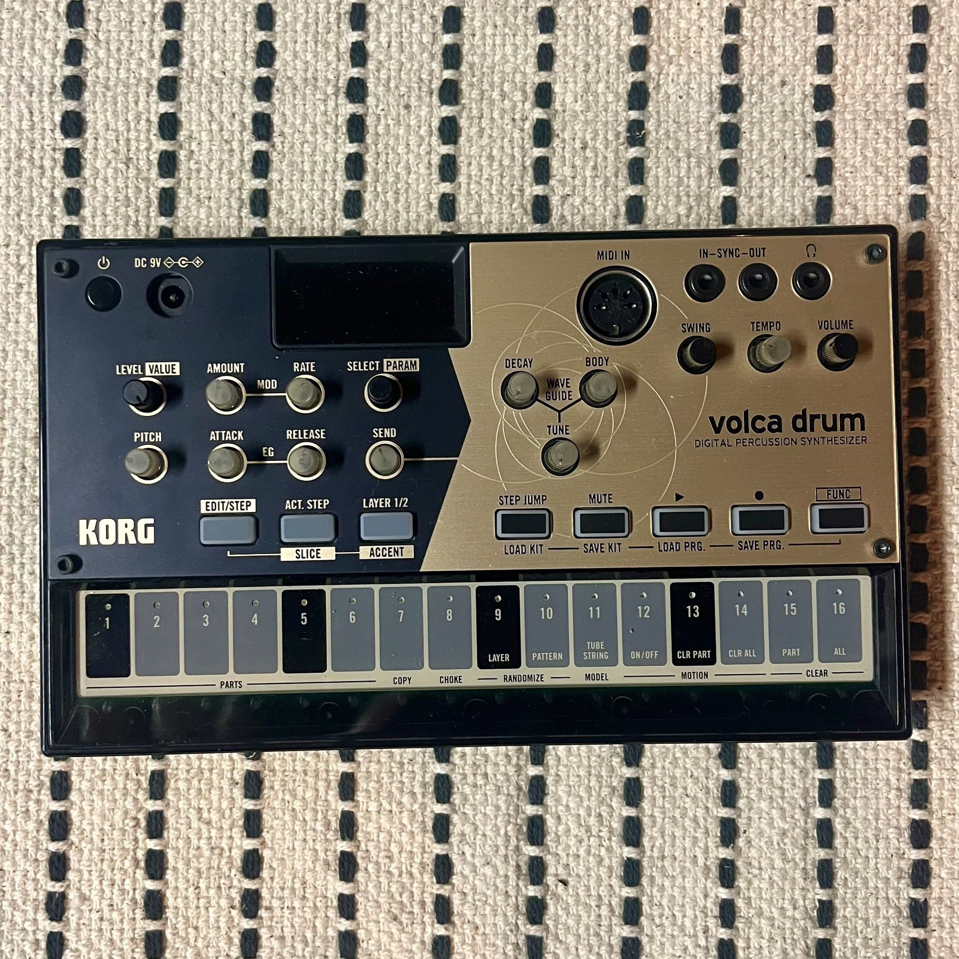 Korg Volca Drum (like New) Drum Machine Synth Synthesizer (not Roland Casio Alesis Pedal Keyboard)