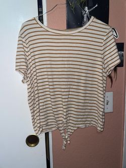 American Eagle Striped Shirt 