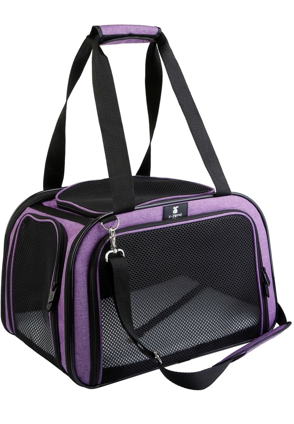  Pet Carrier for Dog and Cats, Airline Approved Soft-Sided Pet Travel Carrier,Portable Kennel for Puppies