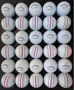 Golf balls chrome soft