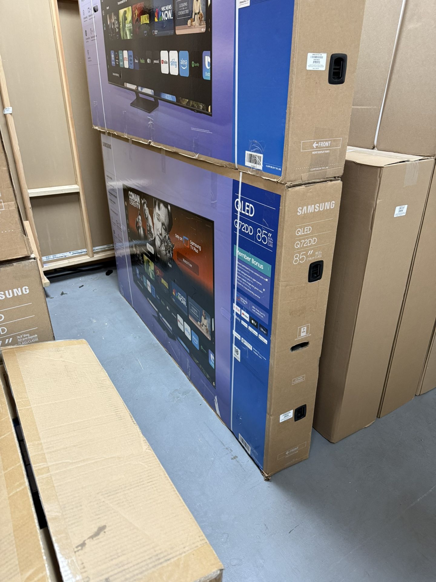 85” SAMSUNG QLED Q72D 4K HDR SMART TV
