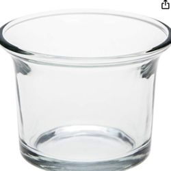 2.5 Inches Clear Tea Light Candle Holder (16)
