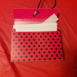 New INDEX CARD case With Dividers  And Index Cards $5