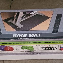 Body Solid Bike Mat 36" X 48" New