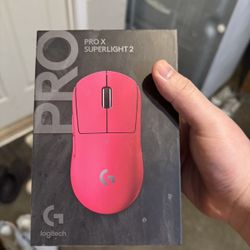 logitech PRO SUPERLIGHT 2 PROX pink