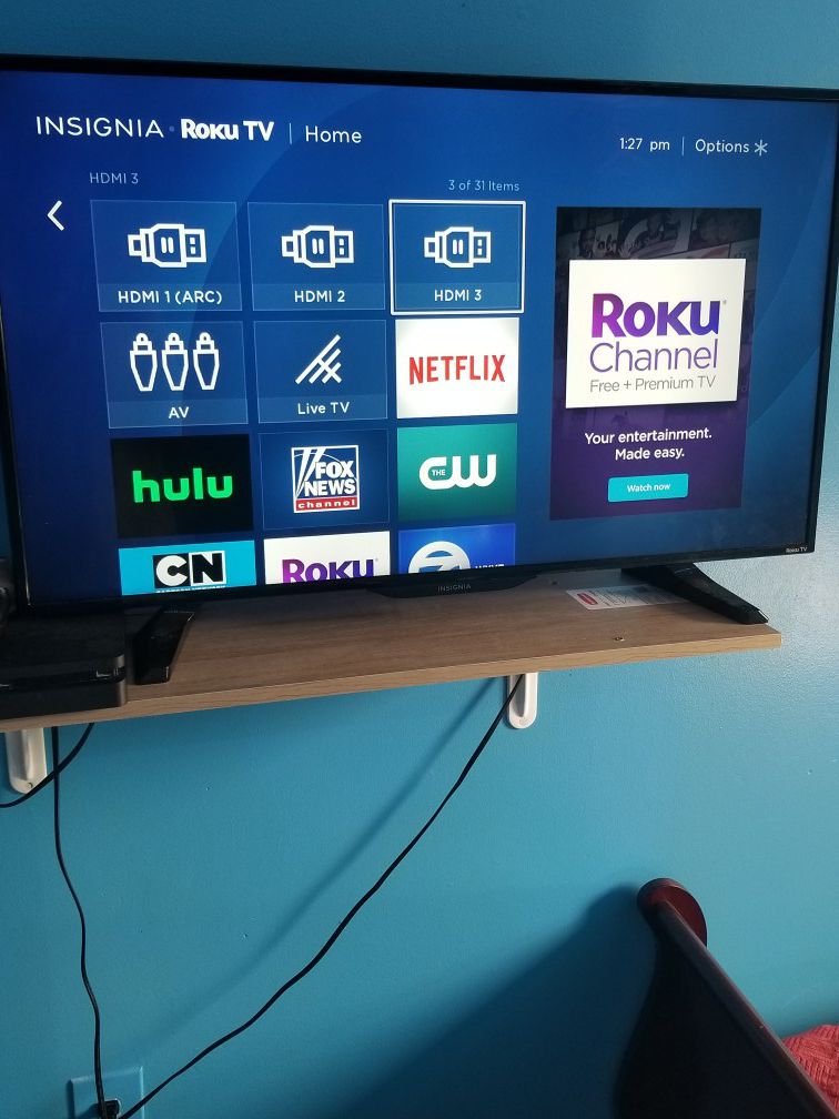 Roku Smart tv 32 inches (No remote)