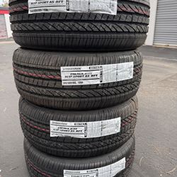 245 50 19 Bridgestone Dueler H/P Sport AS RunFlat Tires