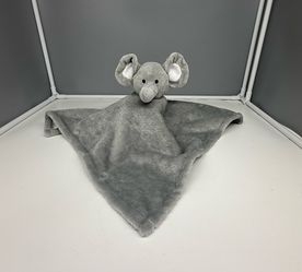 Purebaby Organic Cotton Elephant Lovey / Comforter. EUC