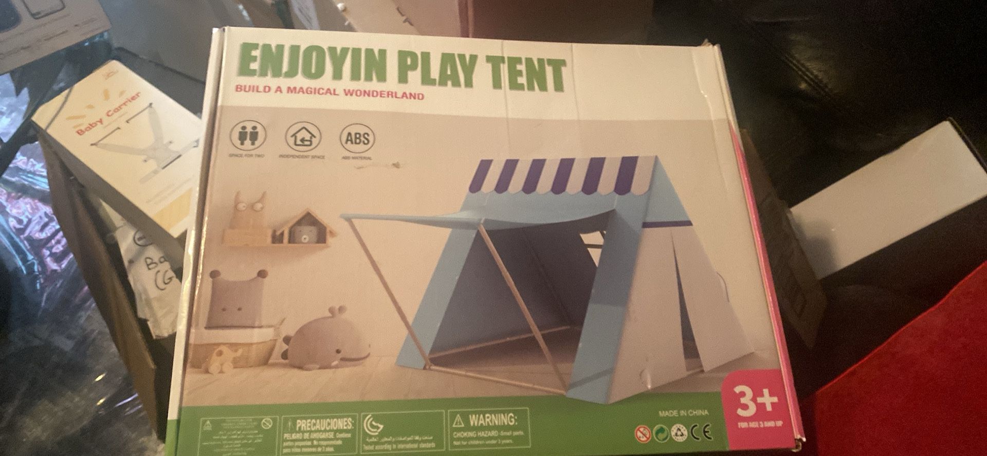 Enjoyin Kids Play Tent with Canopy