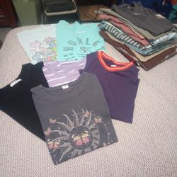 $2 Tshirts Sz Med & Lrg  Harley,, Gap, Levi, Mesh N Love, Rebel Love  Calvin Many More