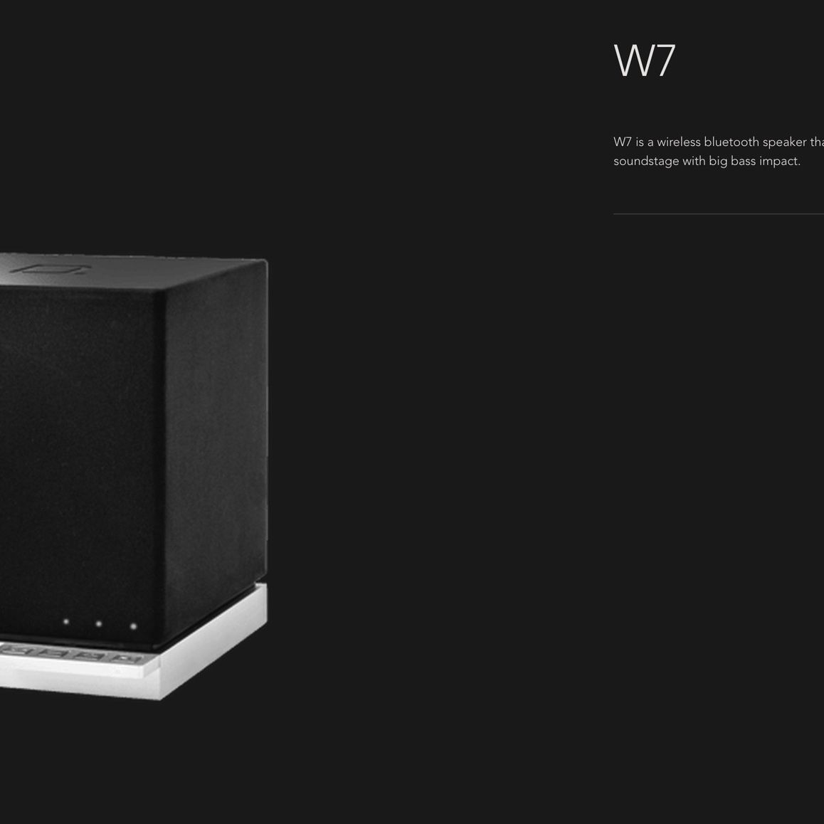 Definitive Technology W7 Wireless Powered Speaker