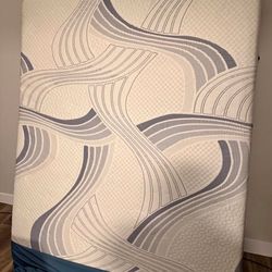 Queen Size Mattress and Bed Frame 