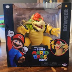 Fire breathing Bowser
