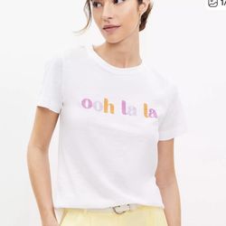 LOFT Ooh La La Tee XS New!
