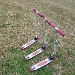 3 Authentic Razor Scooters - NOT Electric - $30  For All