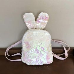 Sequin Small Bunny Eared Backpack 🐰