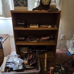 Small Book Shelf. Oal-like Finish