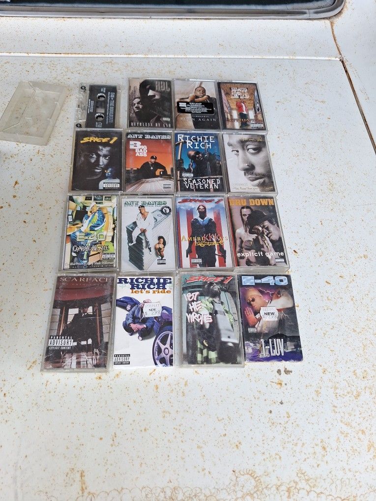 Old School Bay Area Cassette Tapes