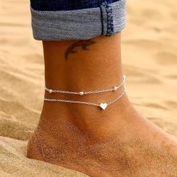 Heart Anklet