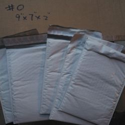 Bubble Mailer #0 High Quality Water Resistant 10 PCs