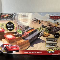 Disney Pixar Cars “Drag Racing Play set