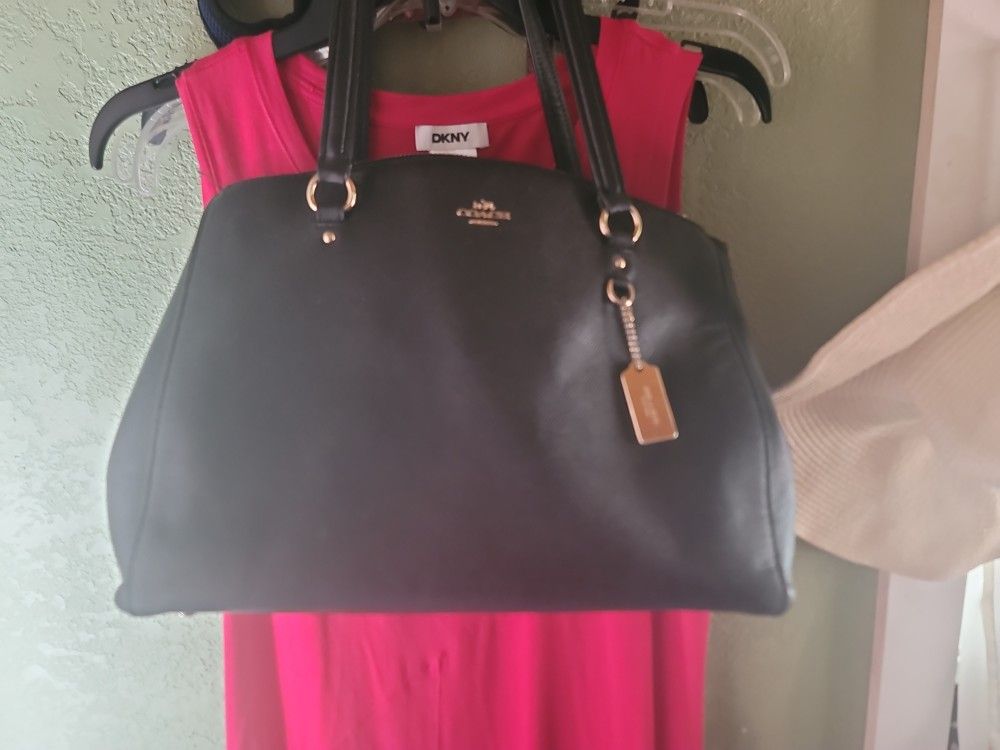 Coach Black Large Purse
