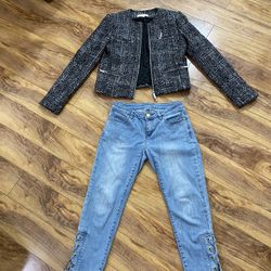 Michael kors Blazer and Michael Kors Jeans