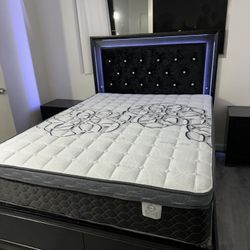 Queen Size Mattress Pillow Top New 