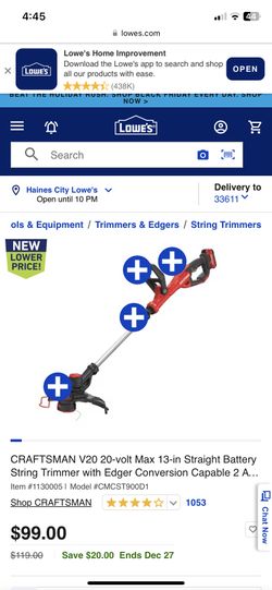 Craftsman Trimmer