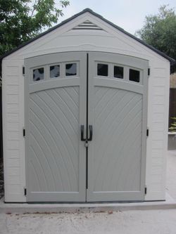 Lifetime outdoor storage shed Delivery not included, set up not included