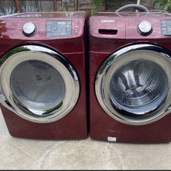 Samsung Washer And Electric Dryer