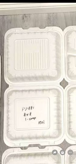 881 Disposable takeout boxes 1 CAS 150 psc