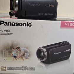 Panasonic HC V180 Camcorder 90x Zoom MINT