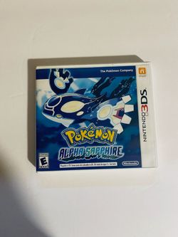Pokemon Alpha Sapphire Nintendo 3ds Game