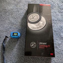 Littmann Cardiology 4 Stethoscope Plus Pulse Ox Sensor