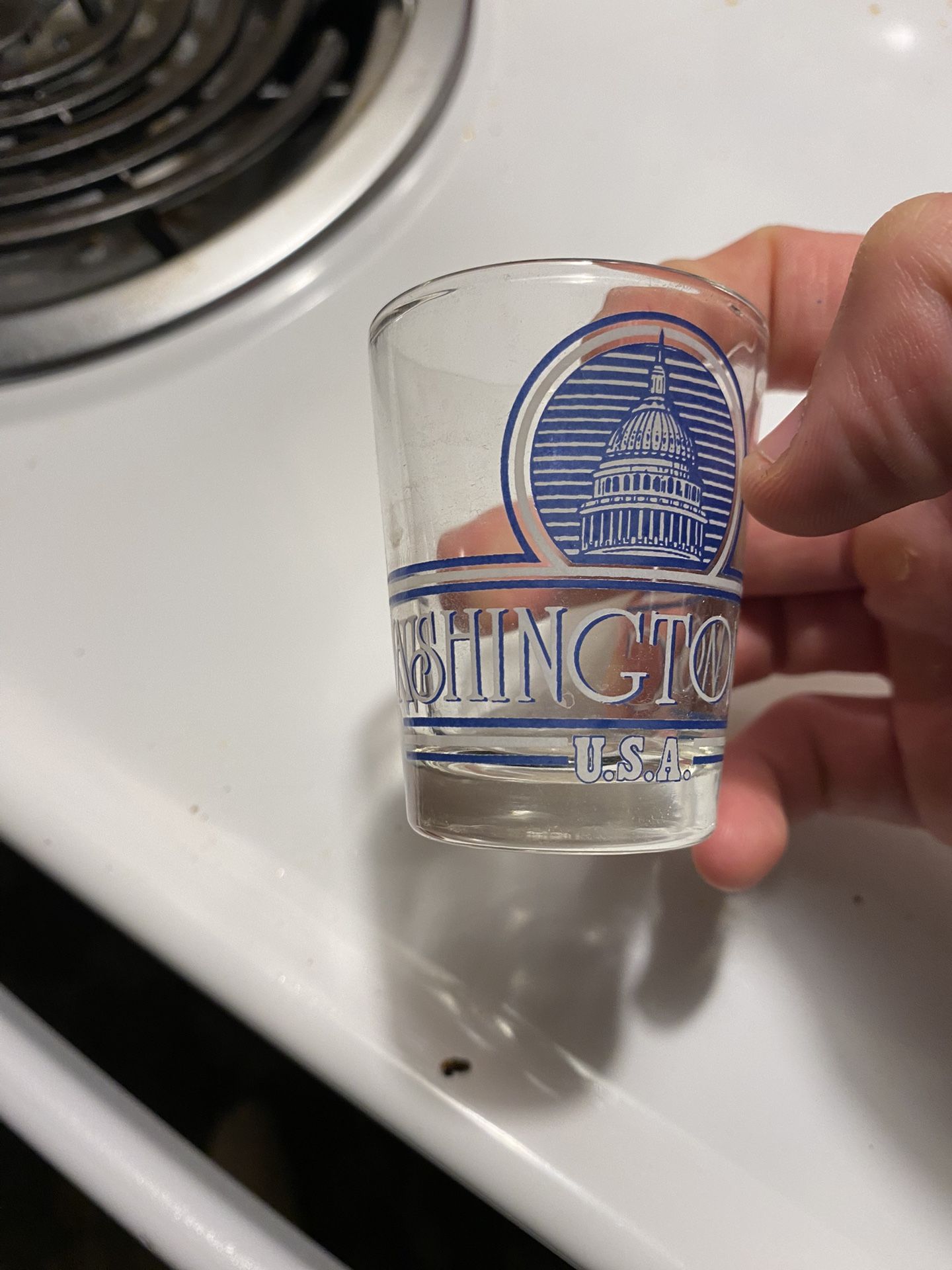 Clear Washington D.C. Shot-Glass