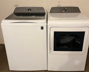 GE Washer and Electric Dryer
