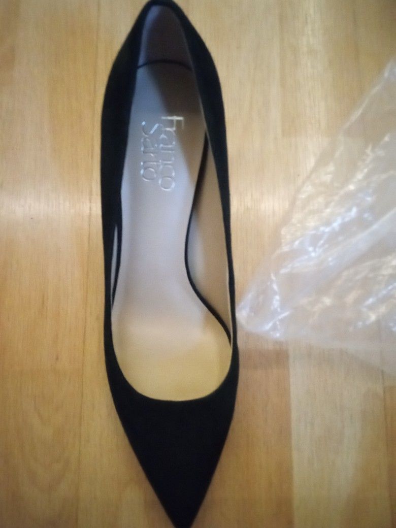 Franco Sarto Suede Heel