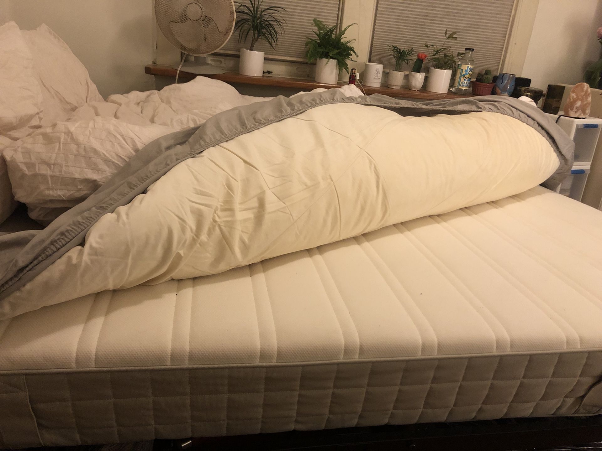 IKEA hasvag queen mattress -$50 PICK UP TODAY AUGUST 1st