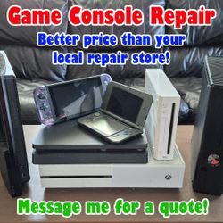 Game Console Repairs - PS5, XBOX Series X/S, Nintendo Switch & More