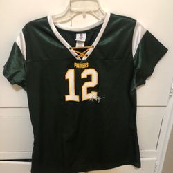 Green Bay Packers Aaron Rodgers Jersey Size Womens XL